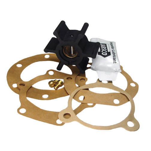 Neoprene turbine ø16mm, grooved shaft, 8 blades ø65mm - Image 2