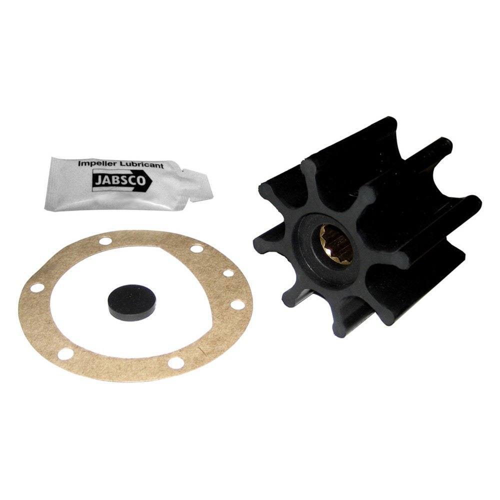 Neoprene turbine ø16mm, grooved shaft, 8 blades ø65mm - Image 6