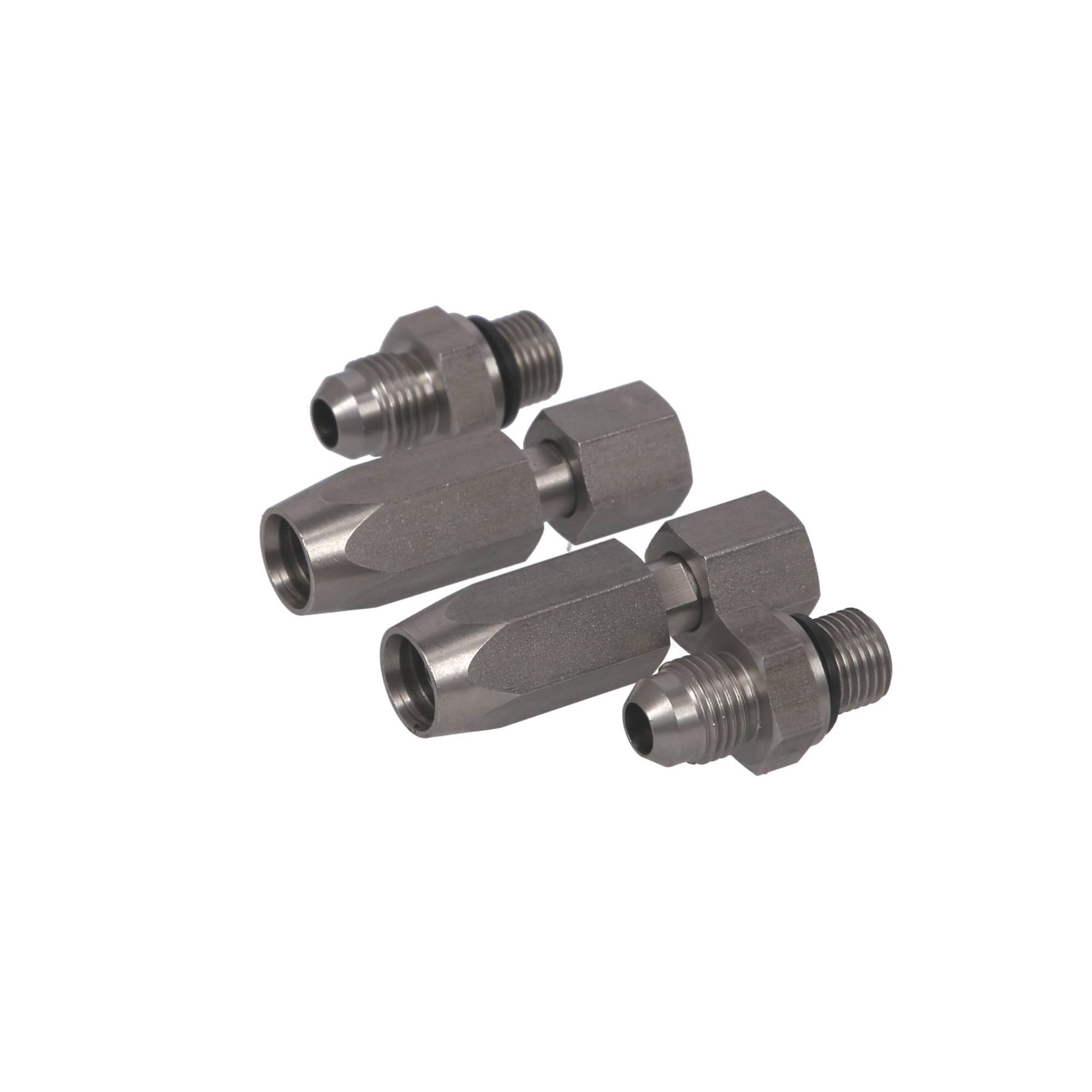Fittings for hydraulic steering
